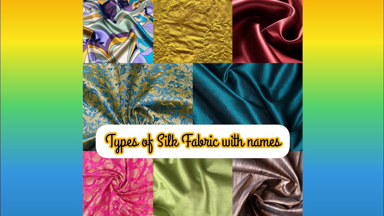 Types of Silk fabric with their names 🎀/ Silk fabric guide/ Silk with names, @shahwarqamar0296