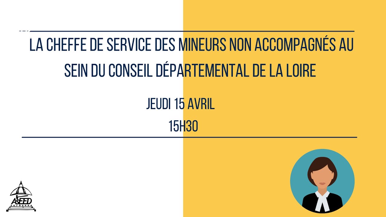 SMD - Cheffe de service des mineurs non accompagnés