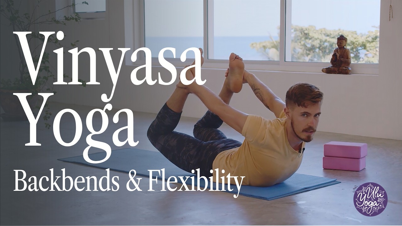 Vinyasa Yoga Flow for Backbends – Full Class for Strength & Flexibility