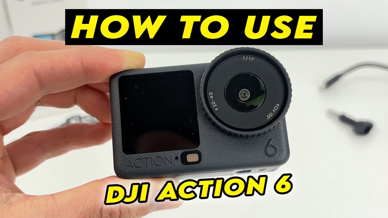 Как использовать DJI Osmo Action 6: пошаговое руководство