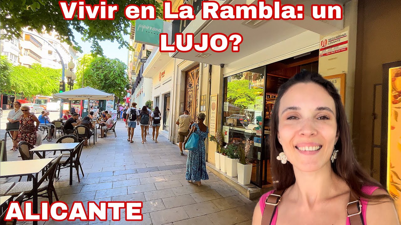 LA RAMBLA en Alicante - Vivir aquí es un LUJO? 🏡