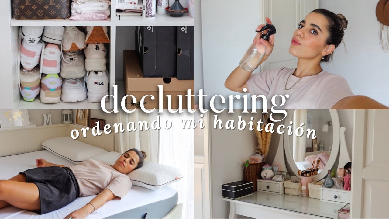 LIMPIEZA y ORDEN en mi HABITACIÓN 🧹decluttering + organización | @museecoco