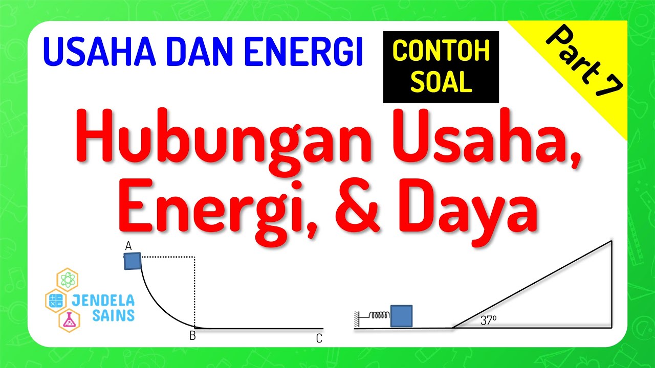 Usaha dan Energi • Part 7: Contoh Soal Hubungan Usaha, Energi, dan Daya (2)