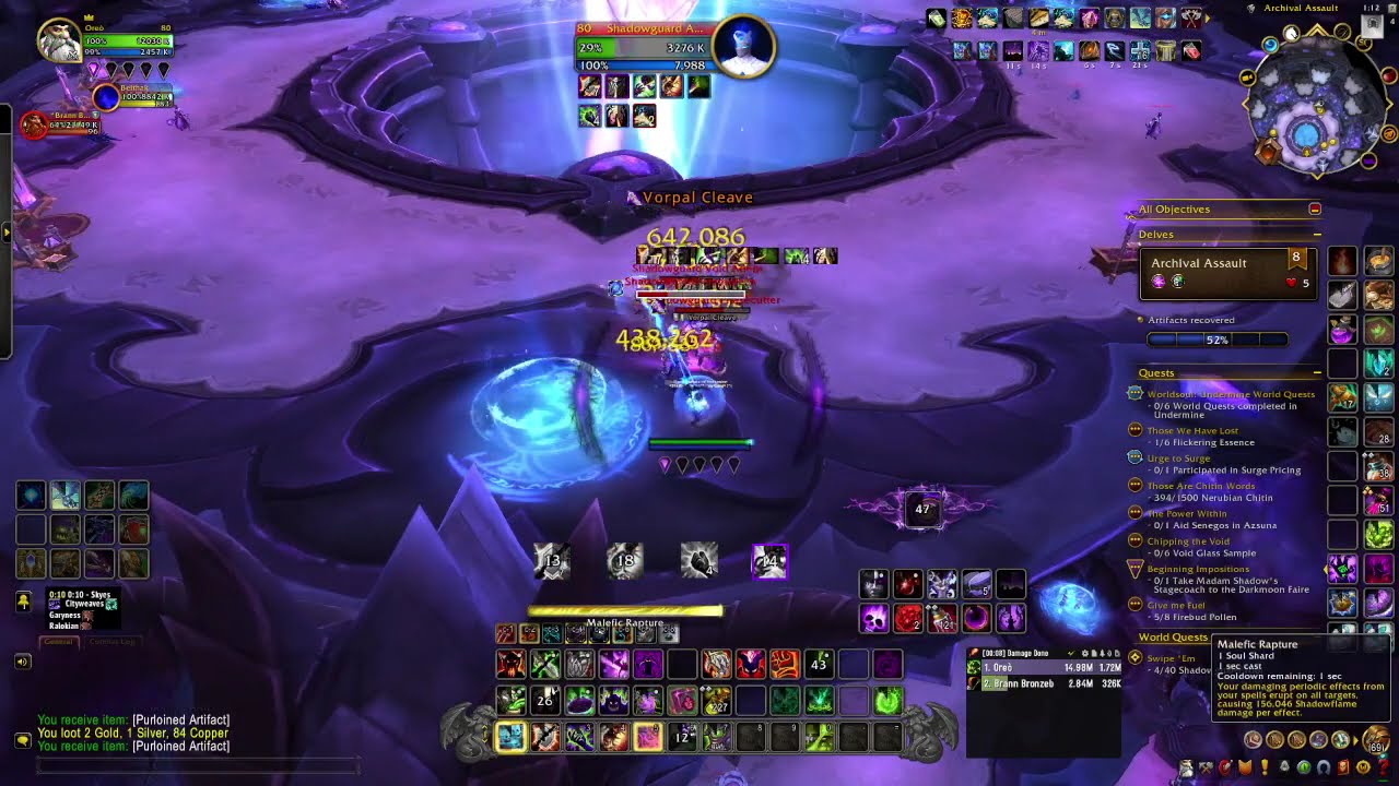 Archival Assault Delve | Sturdy Chest Locations | Ky'veza Spawn