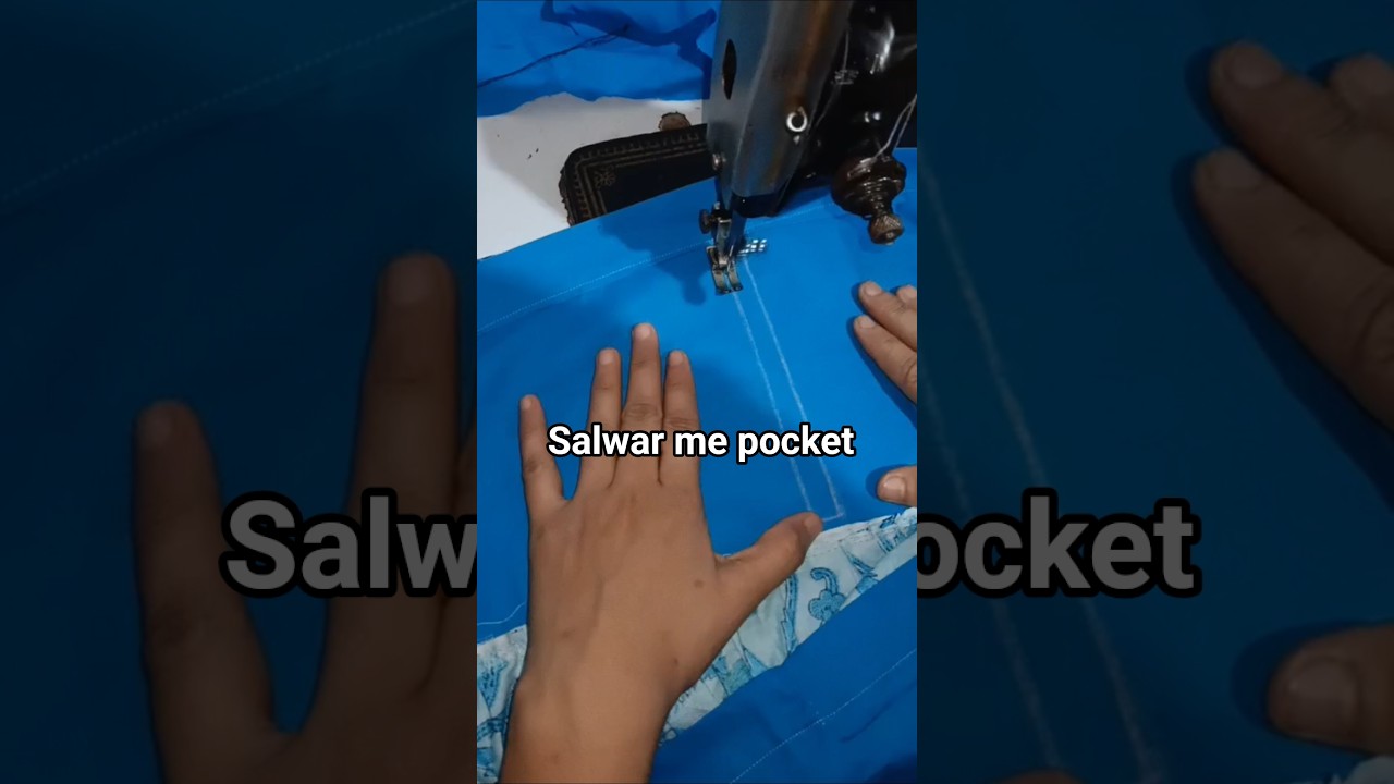 salwar me pocket | how to stitch pocket in salwar