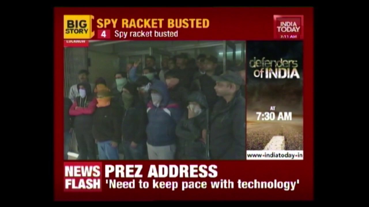 Uttar Pradesh Anti-Terror Squad Busts International Spy Racket