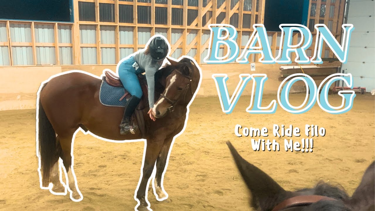 COME RIDE FILO WITH ME!!! | Tack Up And Ride With Me