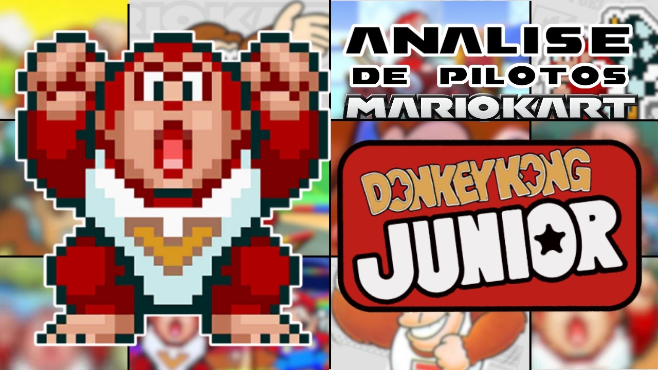 Donkey Kong Jr. (Análise de Pilotos Mario Kart #2)
