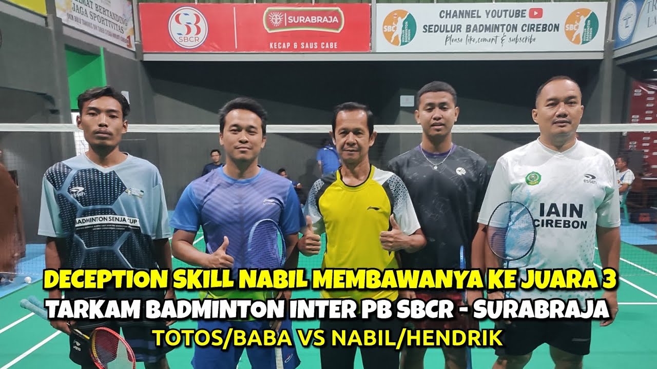 SBCR CUP 2026 | Nabil/Pak Hendrik Vs Totos/Baba | Tarkam Badminton Cirebon