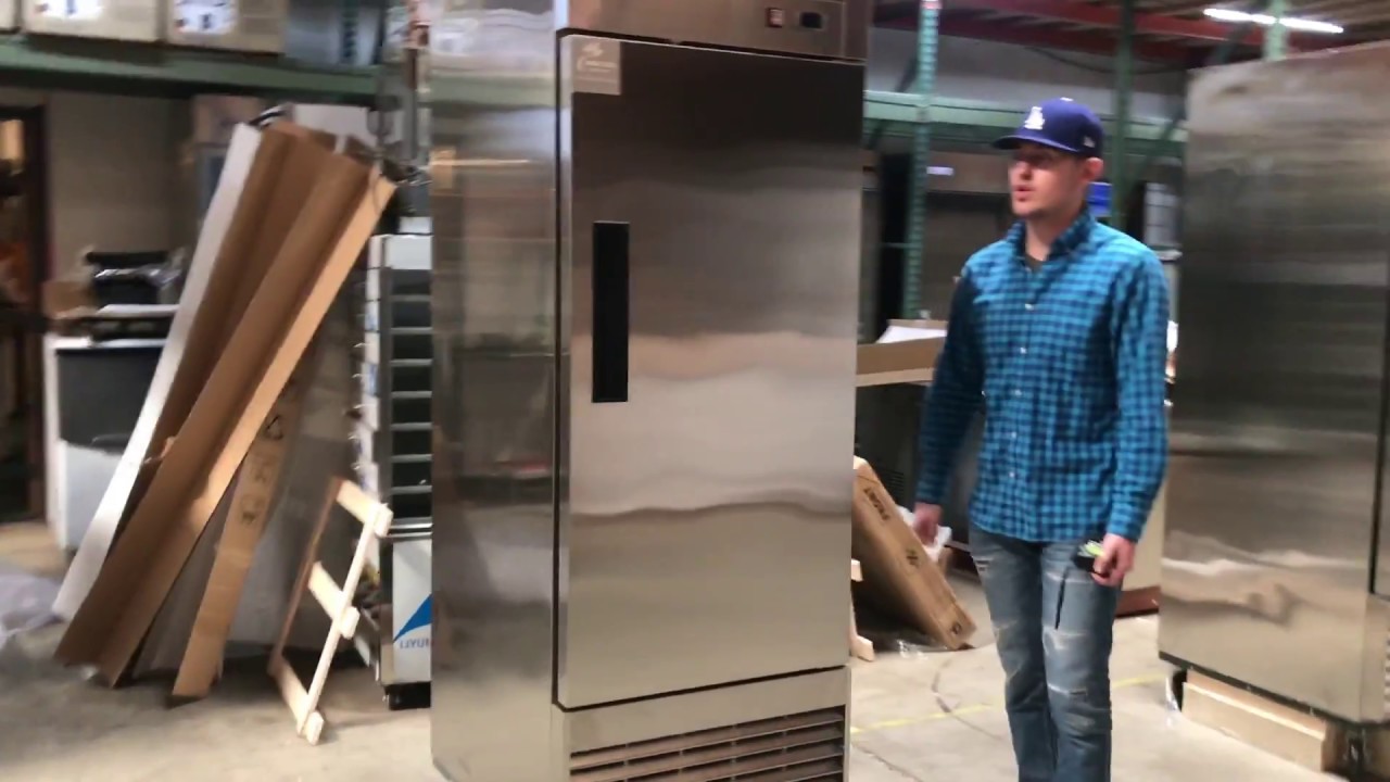one door Commercial Reach In Freezer Refrigerator Refrigerated Cooler RESTAURANT EQUIPMENT