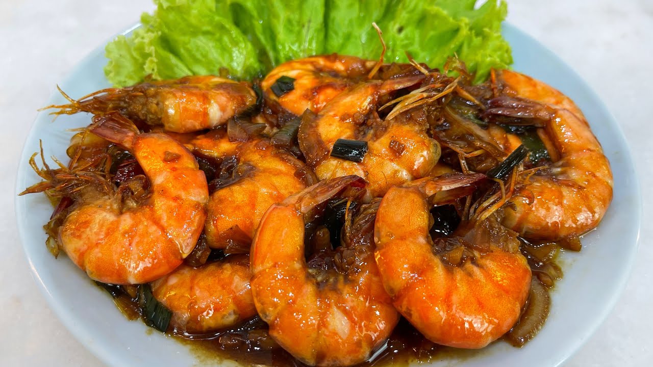 RESEP UDANG SAUS MENTEGA ENAK BANGET