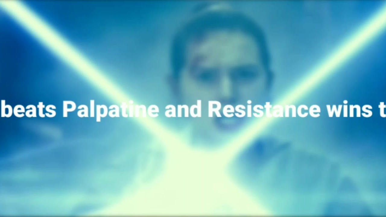 Rey beats Palpatine and Resistance wins track SOUNDTRACK EXTRACTION The missing track