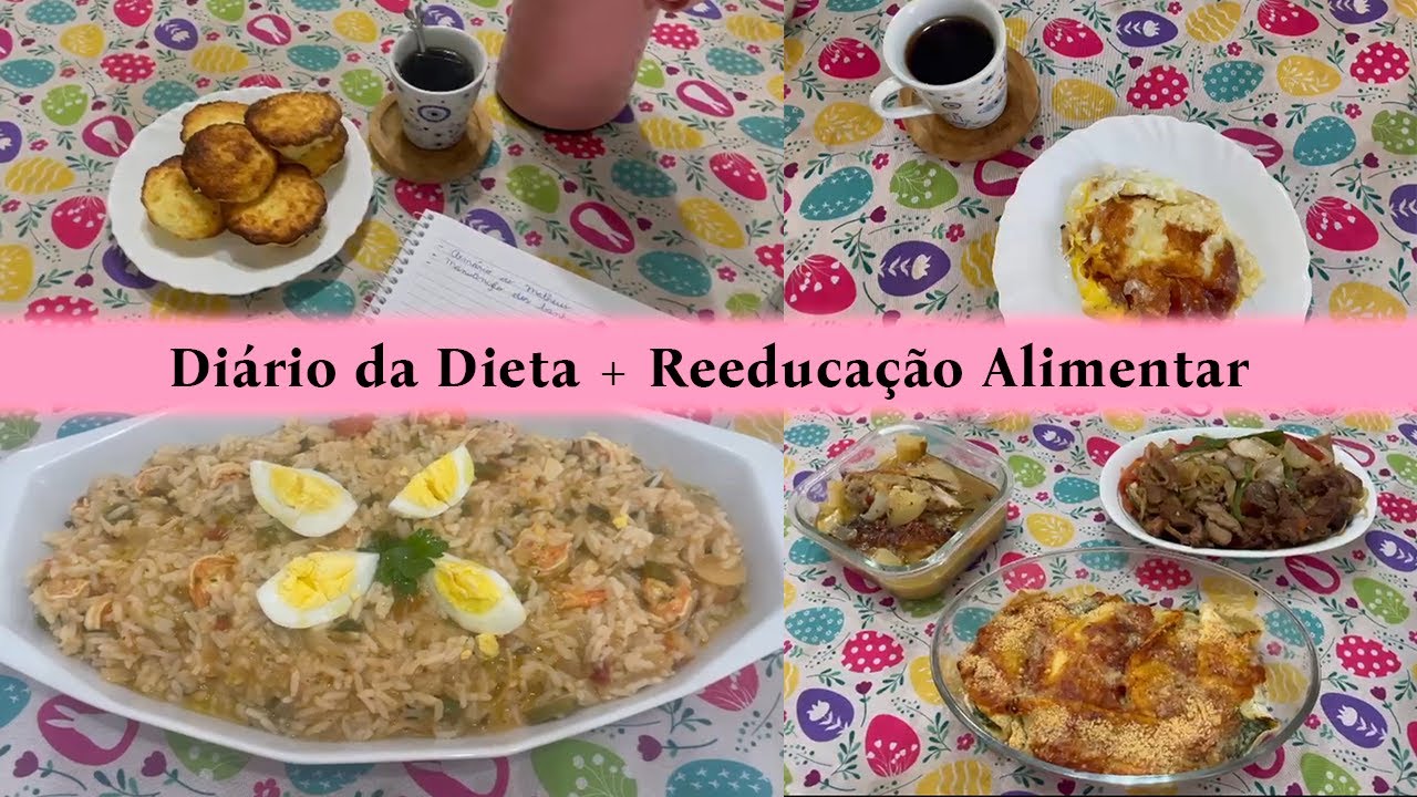 DIÁRIO DA DIETA: MINHA ALIMENTAÇÃO SAUDÁVEL 🍎🌿
