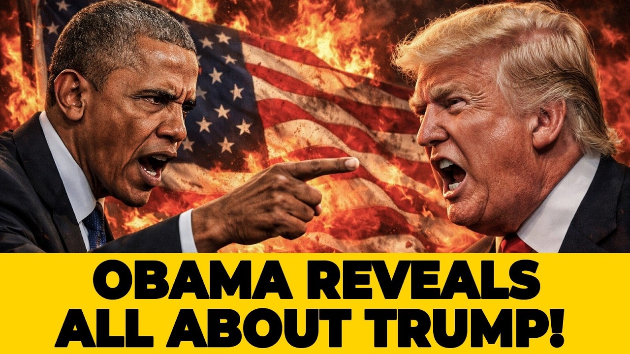 GLOBAL SHOCK: OBAMA CAN NO LONGER REMAIN SILENT ABOUT TRUMP!