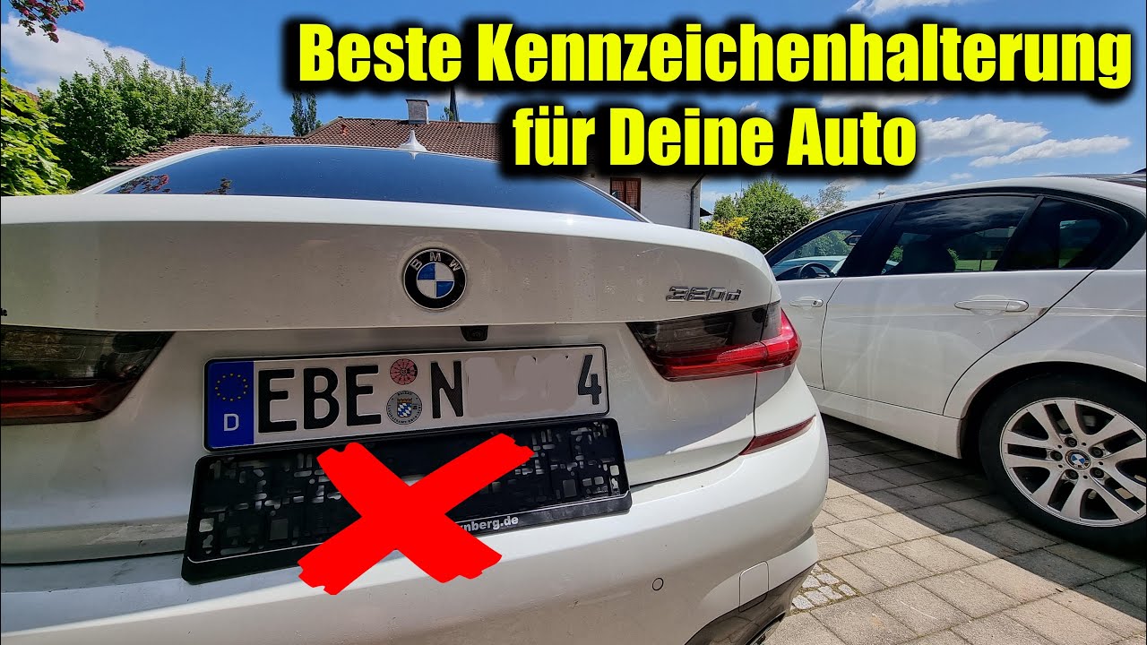 Beste Kennzeichenhalterung für Deine Auto