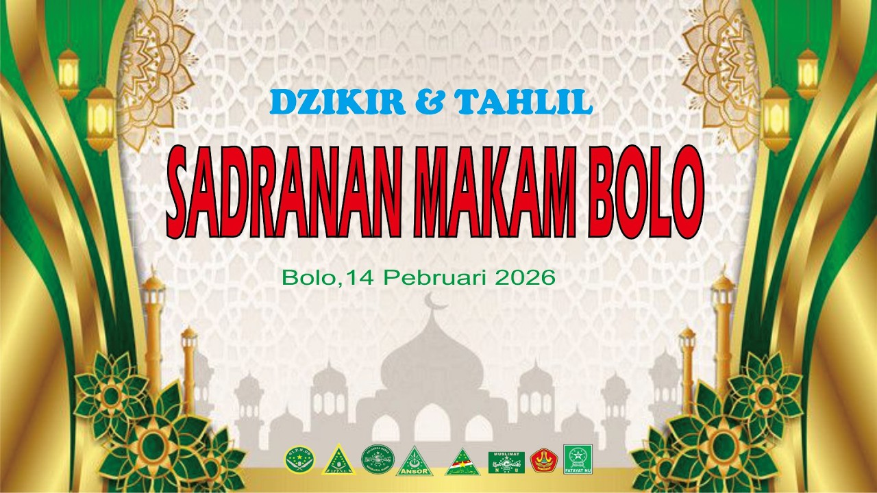 🔴#LIVE SADRANAN MAKAM BOLO WONOSEGORO || TEHNIK AUDIO ||suport by tehnik multimedia group bayan guwo