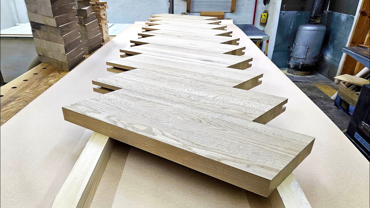 БАРНАЯ стойка XXL из дуба: МОЩЬ и РОСКОШЬ за копейки