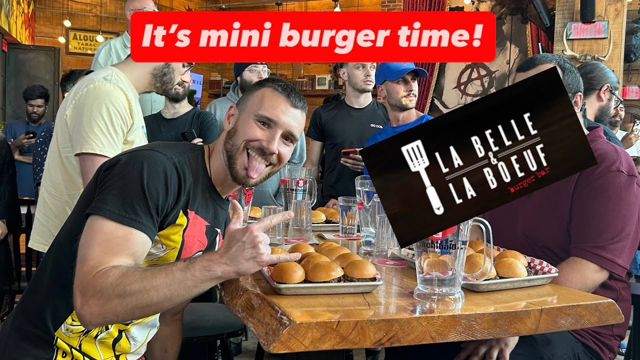 La Beef 2025 Finale 🏆 | Mini Burger Eating Challenge at La Belle et La Bœuf