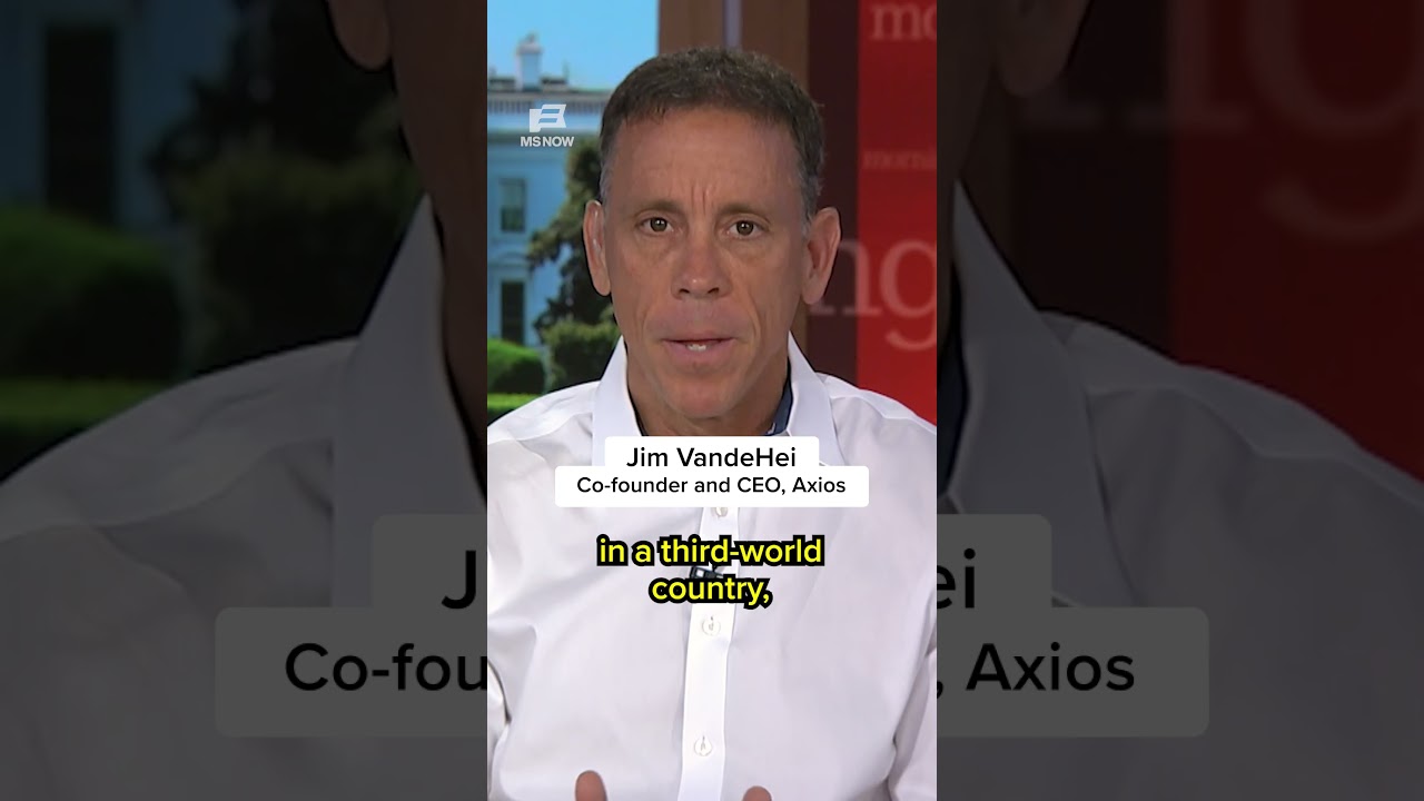 &lsquo;Sucks for democracy&rsquo;: Jim VandeHei on GOP election fraud claims