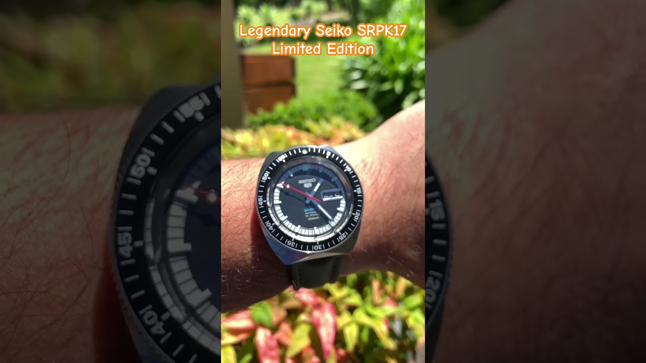 Seiko SRPK17 Limited Edition Seiko 5 Sports 55 Years Anniversary #watch #seiko #bestsmartwatch