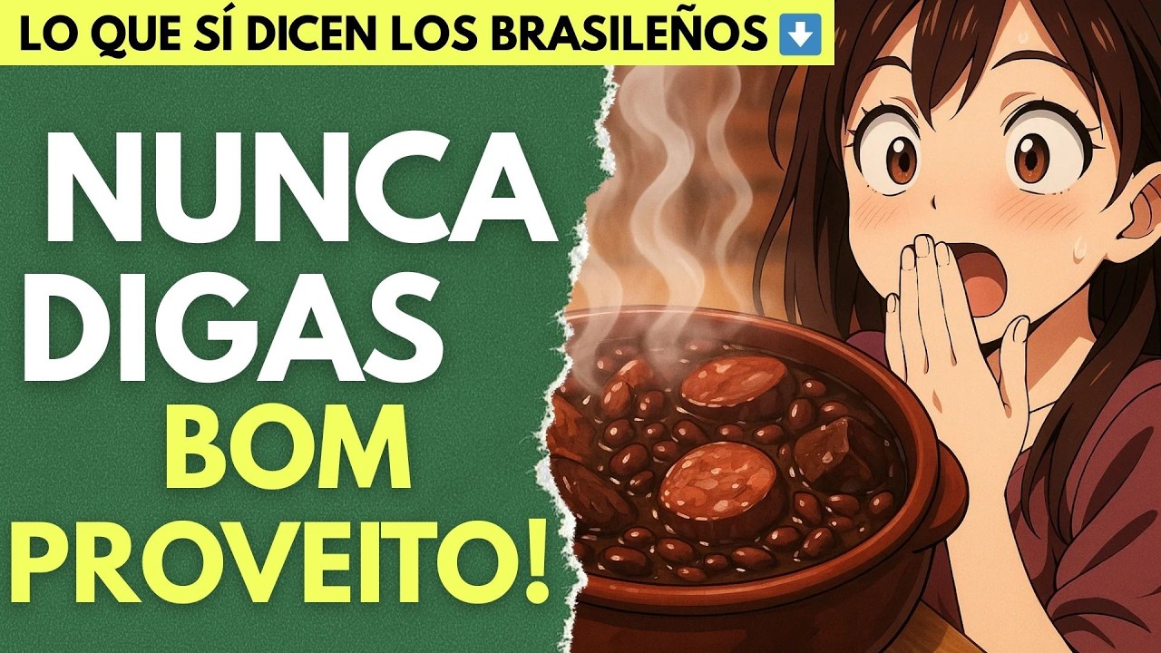 ¿CÓMO SE DICE “BUEN PROVECHO” EN PORTUGUÉS?
