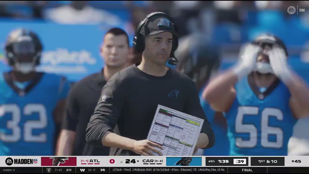 Madden NFL 26 Falcons&Panthers Week 3