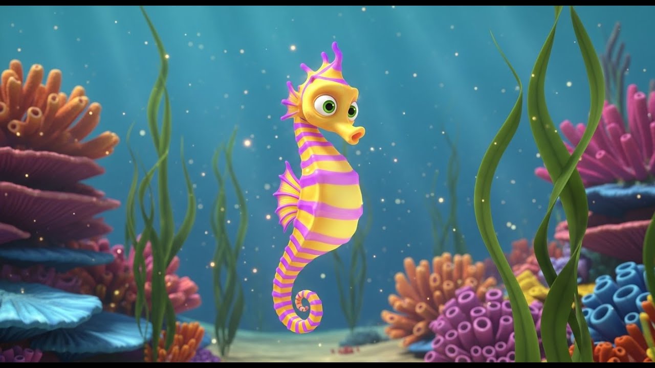 Das Seepferdchen, Das Stachelrochen Liebt | Fantasie-Kinderreime und Mitmachlieder Sammlung