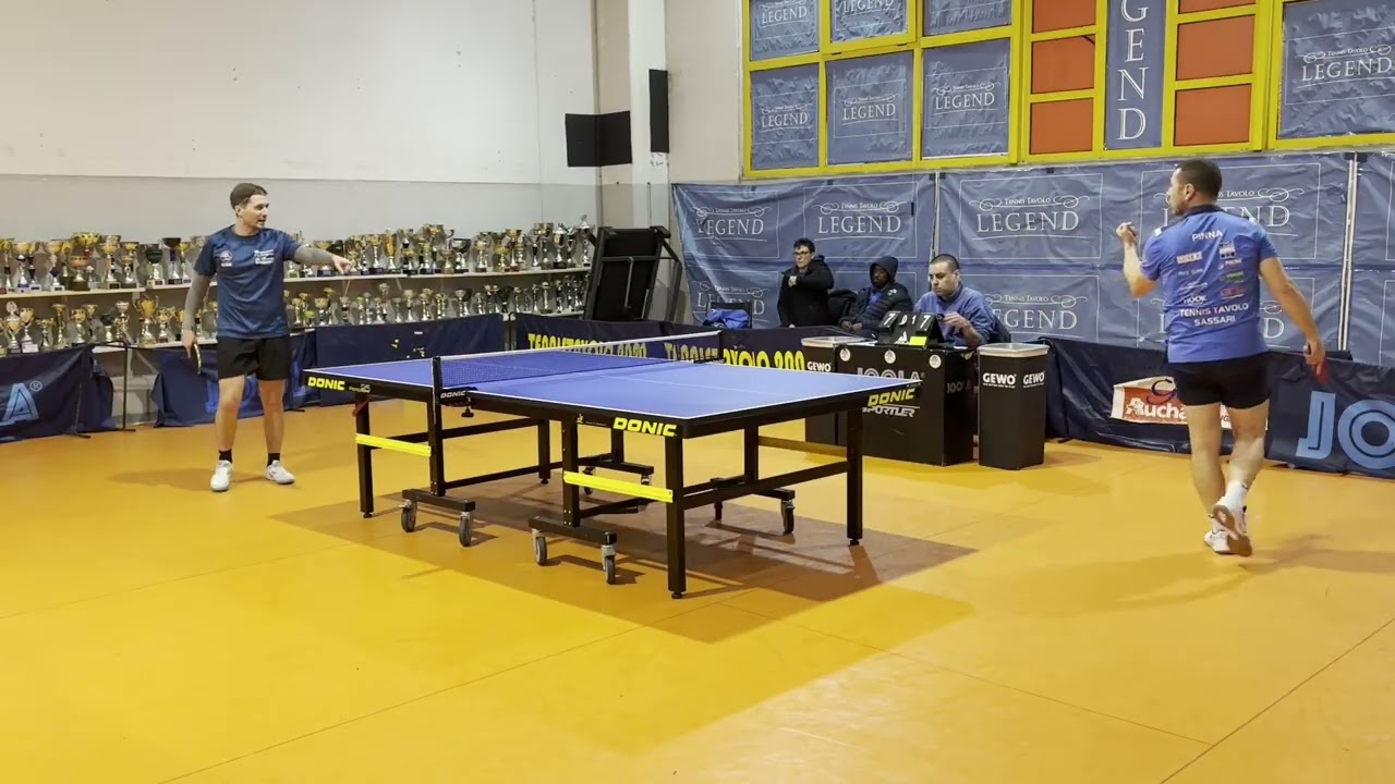 Bocciardo Alessio - Pinna Tonino | Galleria Mugnano - Tennistavolo Sassari | Serie B2 Gir. H