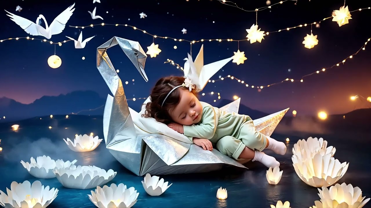 4-Hour Relaxing Mozart-Inspired Brain-Boosting Lullaby 🌙 | Gentle Sleep & Focus Music 🎶
