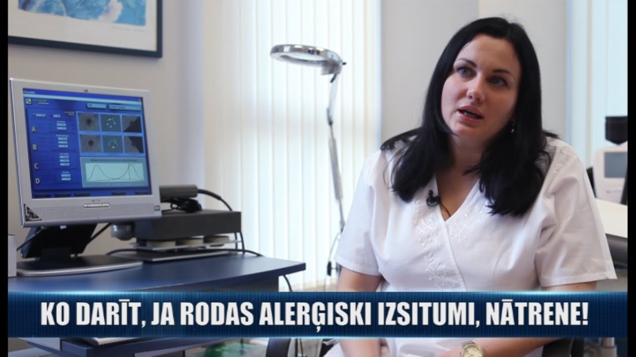 Ko darīt, ja rodas alerģiski izsitumi, nātrene?