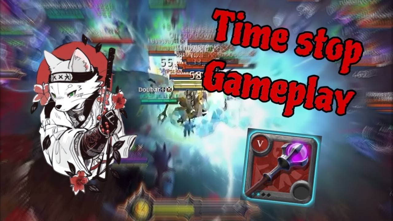 Albion Online gameplay time stop M I S F I T S vs KOHTEHT