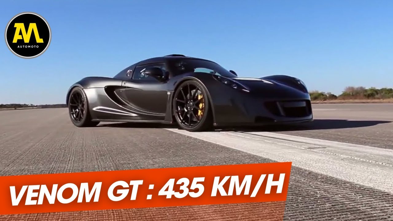 Hennessey Venom GT : plus rapide que Bugatti !