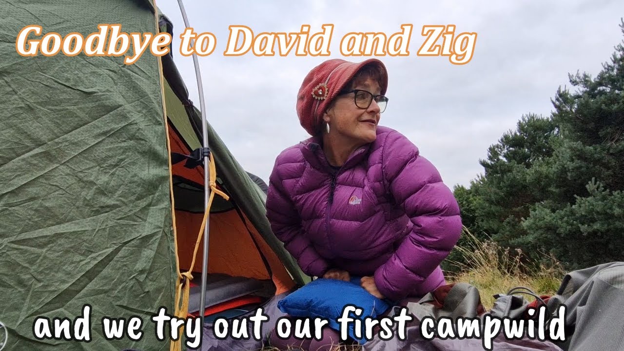 Goodby to David and Zig, and our first campwild