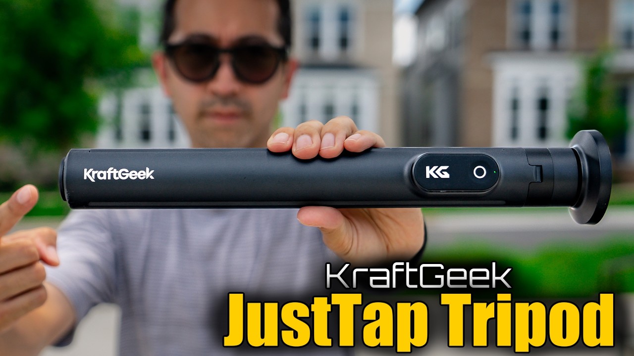 This MagSafe Tripod&rsquo;s Secret Trick Changes Everything // KraftGeek JustTap