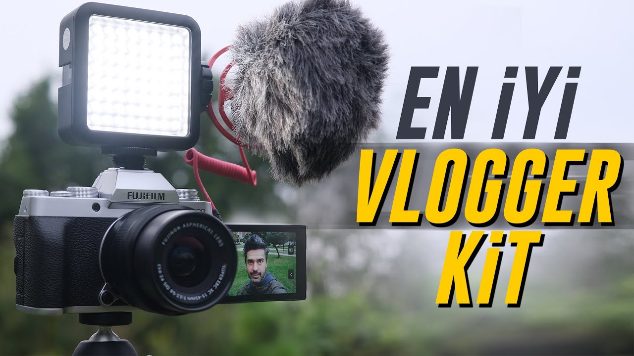 YouTuber olmak için her şey bu kutuda📦 FujiFilm X-T200 Vlogger Kit