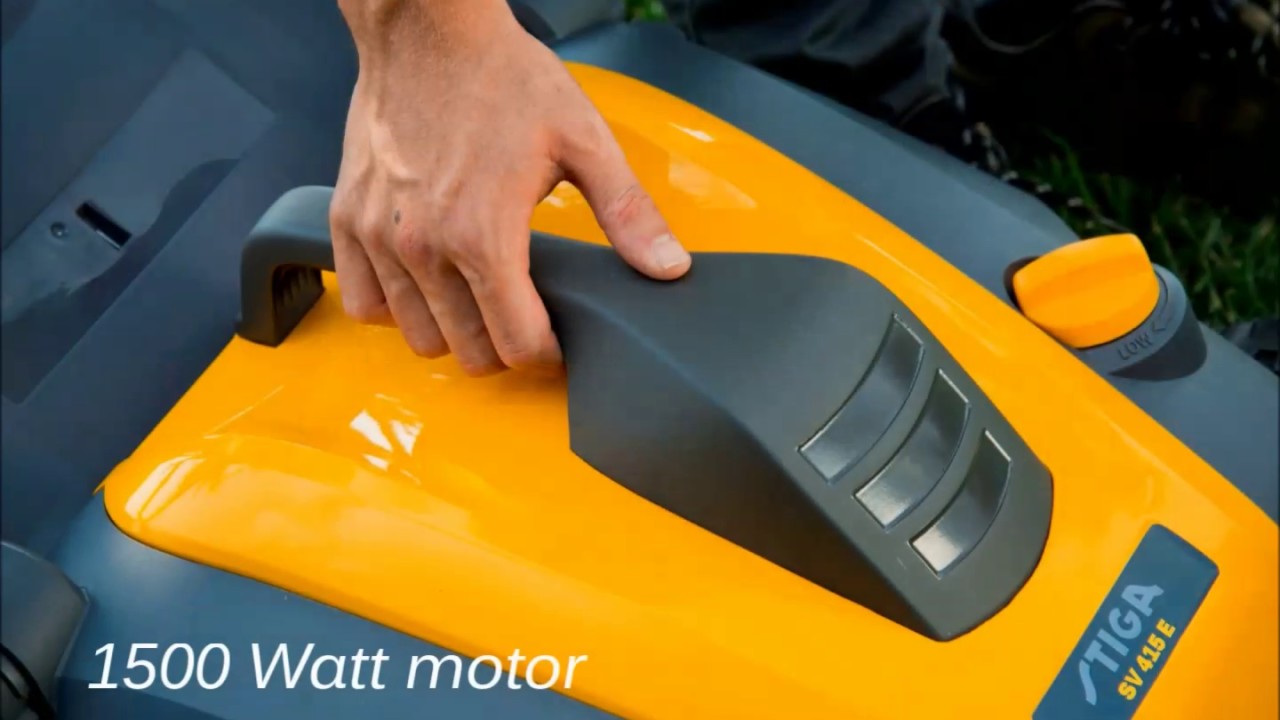 Stiga SV 415 E: de compacte en wendbare 2 in 1 verticuteermachine