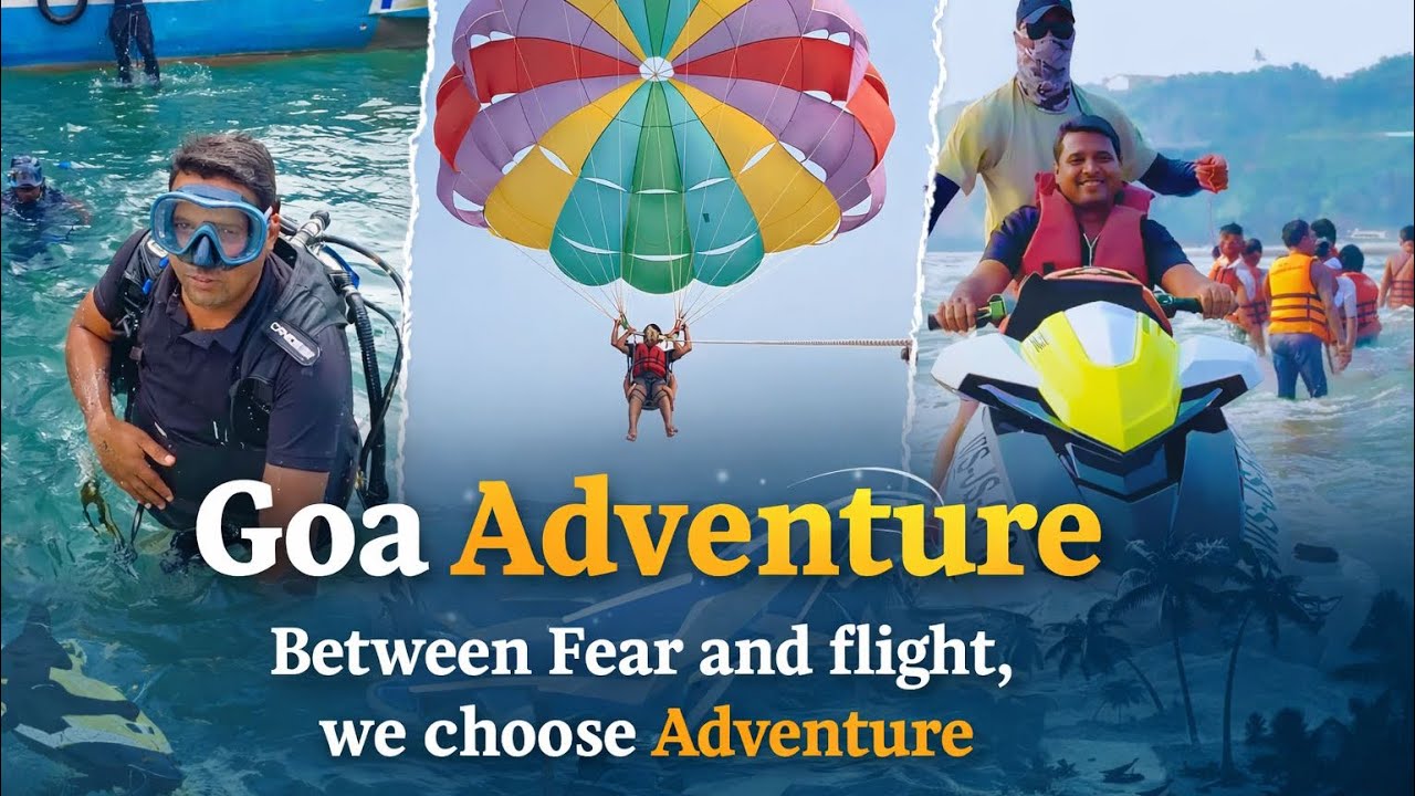 I Tried EVERY Water Sports Activity in Goa 😱 | Goa Adventure Vlog 2026