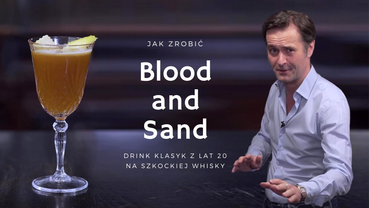 Jak zrobić drinka Blood and Sand | Przepis na klasyczny koktajl z whisky
