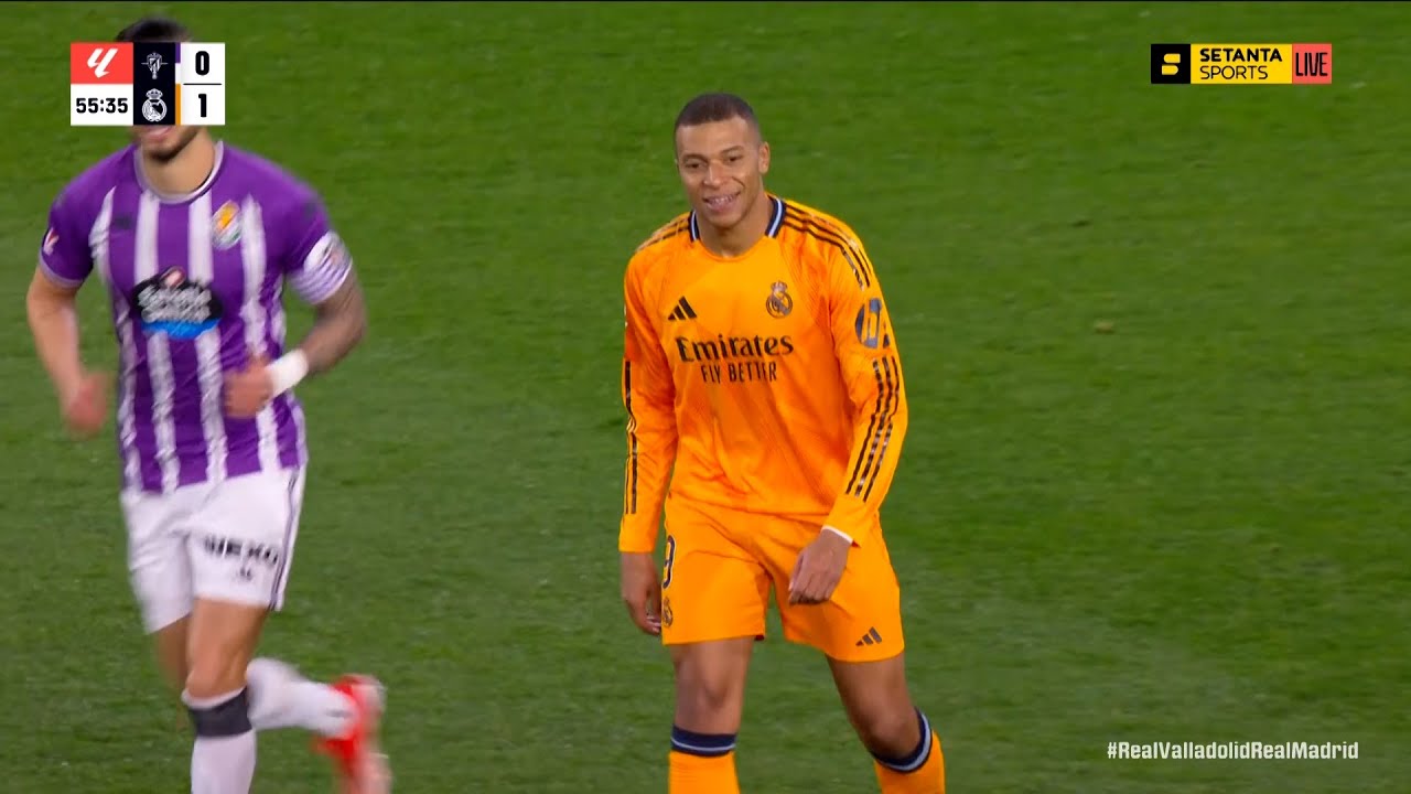 Kylian Mbappe vs Real Valladolid Hattrick (25/01/2025)