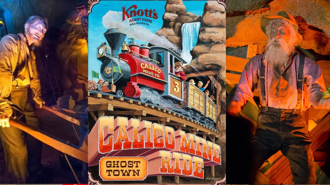[2022] Calico Mine Ride - 4K 60FPS POV | Knott's Berry Farm, California | Nature's Wonderland ride