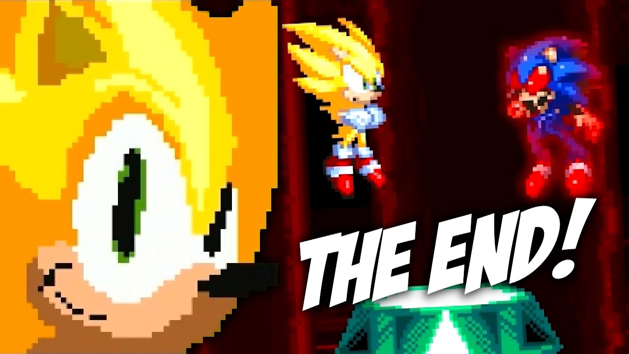 CHAOSFANG HAS BEEN DEFEATED!!! SUPER SONIC WINS!! [Good Ending Sonic.exe The Doomsday]
