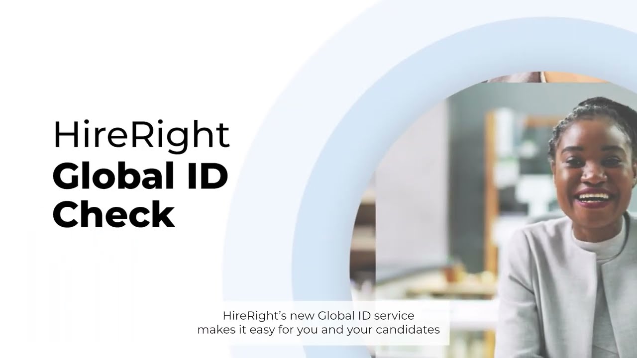 Global ID Check & Service - ID Verification Process | HireRight