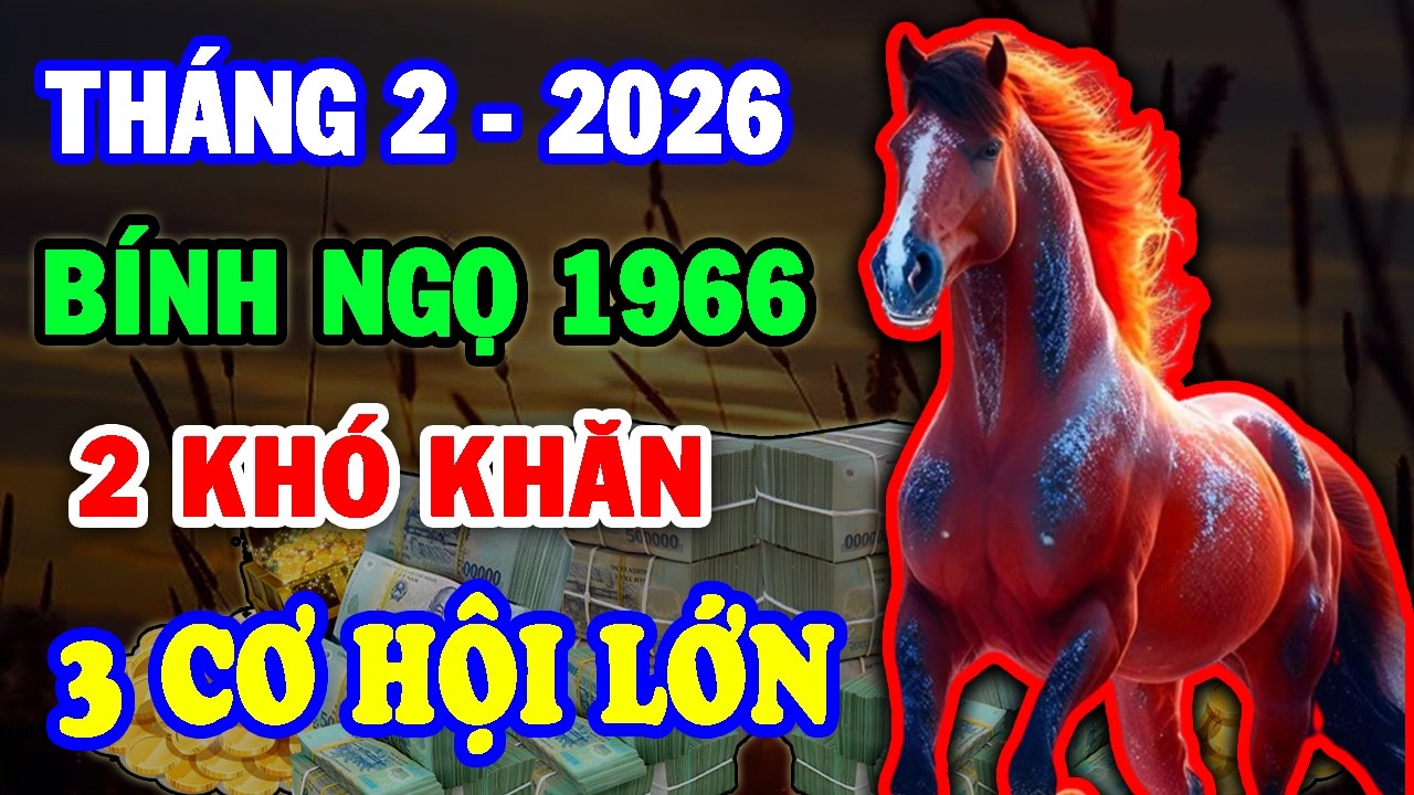 Thấy Rõ Tử Vi Bính Ngọ 1966 Có 2 Khó Khăn Và 3 Cơ Hội Lớn Biết Được Đổi Đời Giàu To Đúng T.2 ÂL