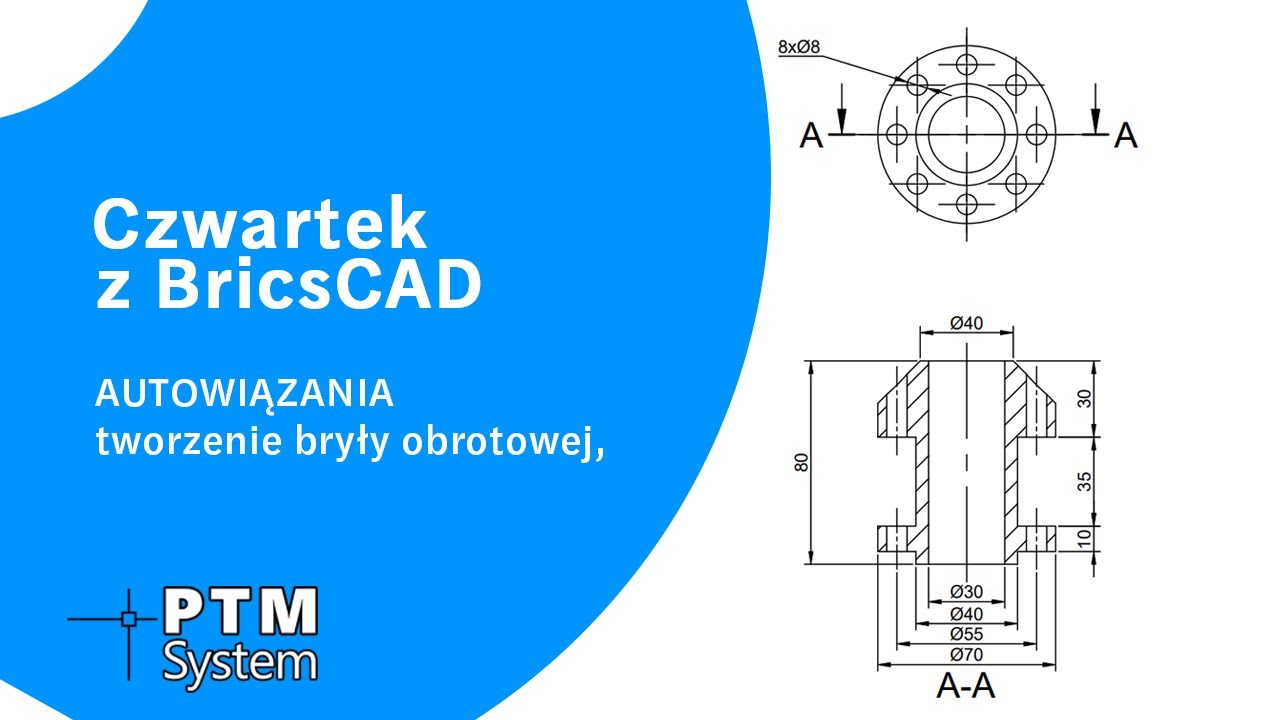 Model 3D z dokumentacji technicznej w kilka minut | Czwartek z BricsCAD #31