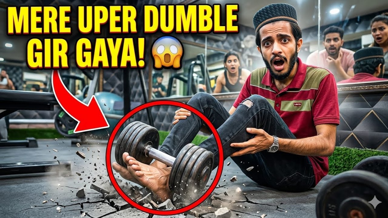 Ye Kia Ho Gaya GYM K Andar 👀