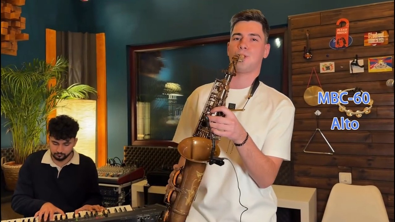 Romanian Artist Plays the Mansdone MBC-60 (Raw Brass)