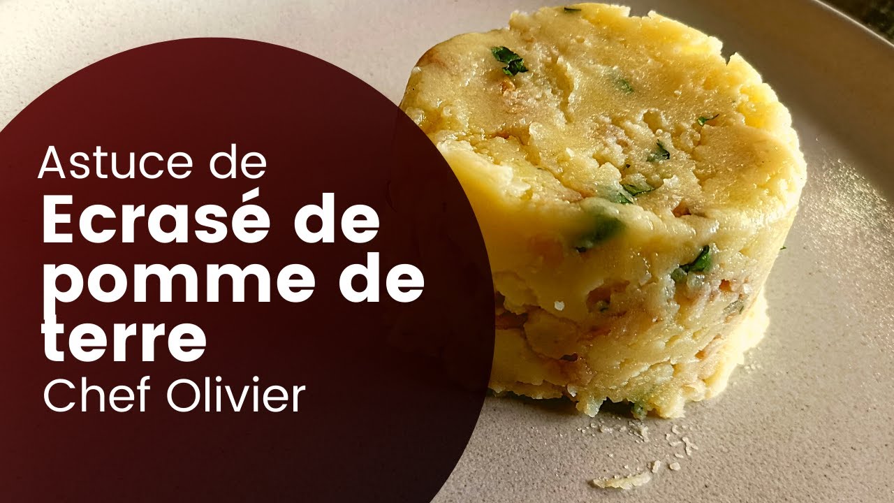 Ecrasé de pomme de terre au persil