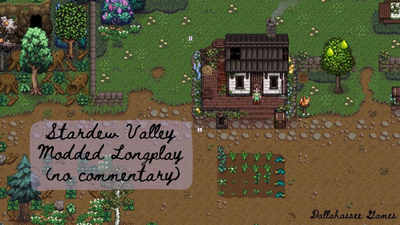 Cozy Stardew Valley modded longplay Ep. 5 (no commentary)