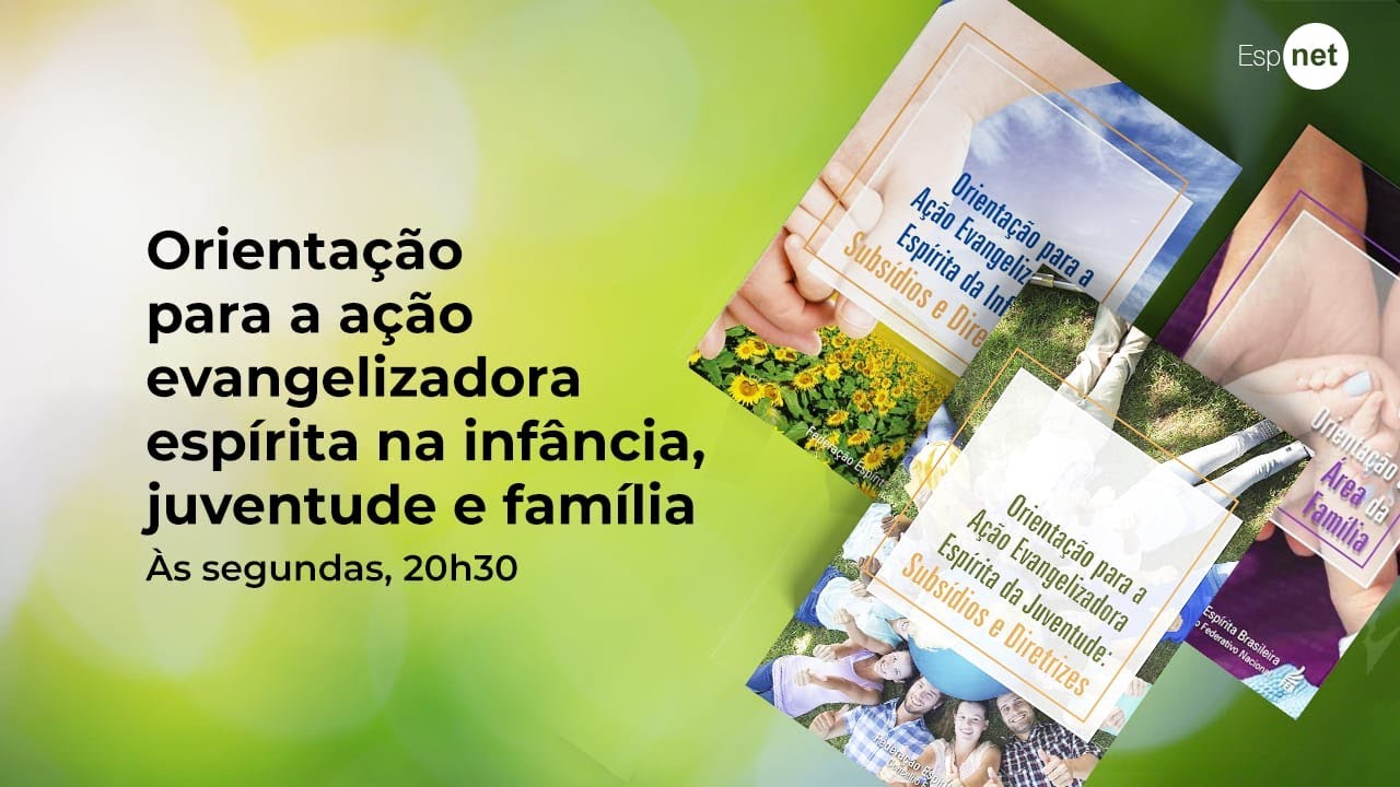 09-03-2026 - Evangelização Espírita – Infância, Juventude e Família