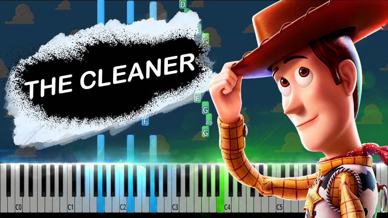 The Cleaner (From Toy Story 2) Fixing Woody Piano Tutorial